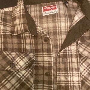 Wrangler fleece flannel
